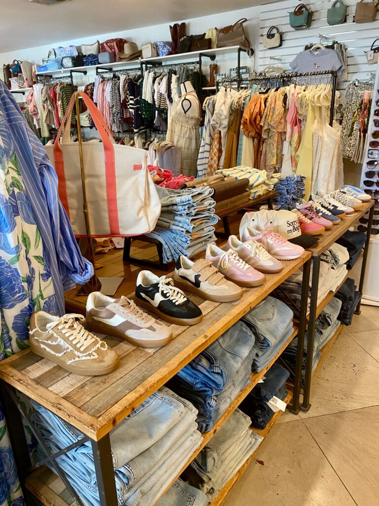 Teen clothing for back to school at Wildflower Boutique in Wimberley Texas.