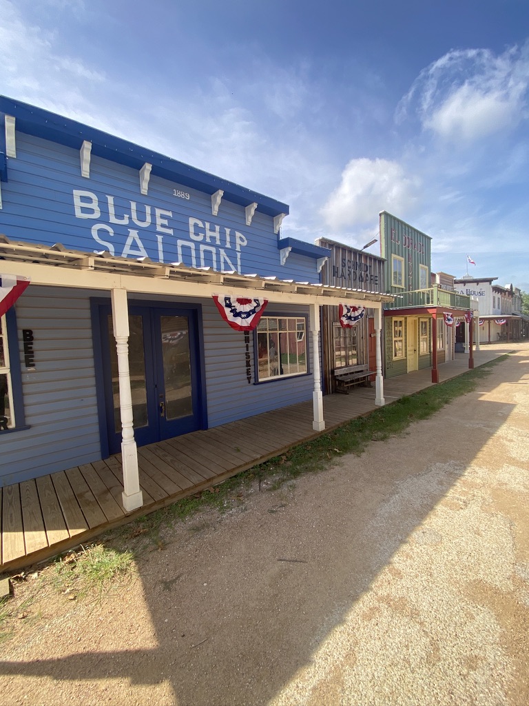 Pioneer Town at 7A Ranch in Wimberley TX