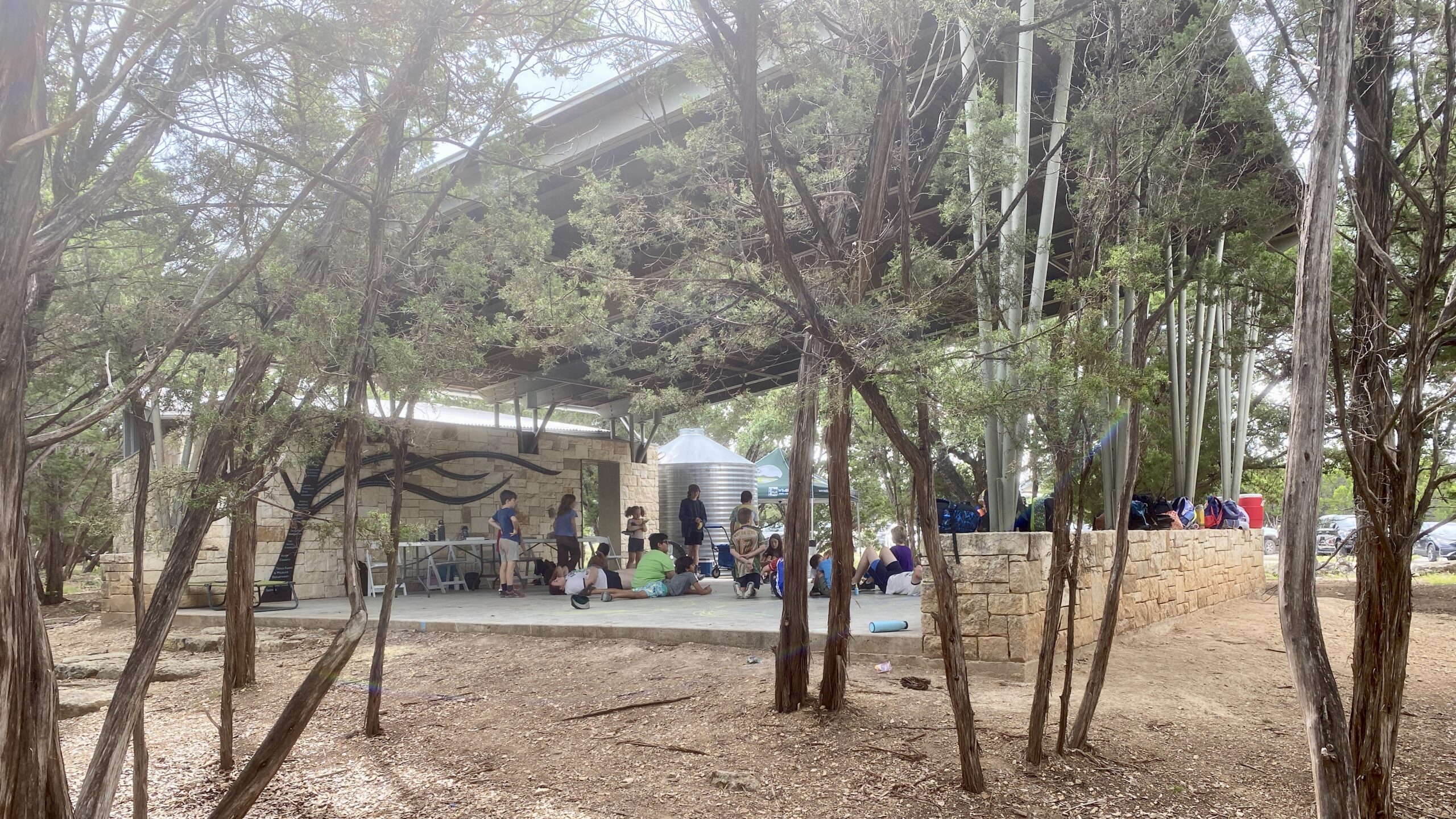 Blue Hole Nature Camp at Blue Hole Park in Wimberley